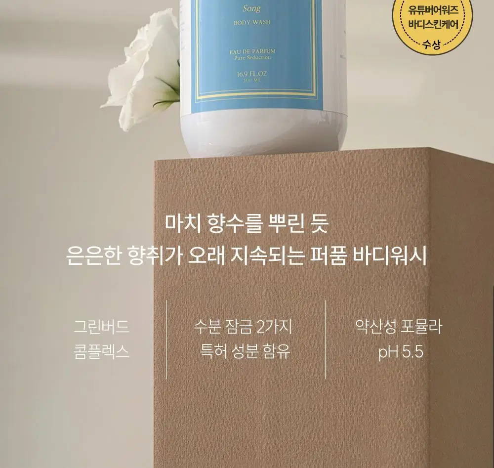 [향좋은/산뜻한] 아르투아 향수 바디워시 500ml 2종 택1 상세페이지 2